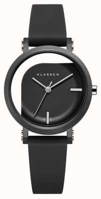Klasse14 Imperfect Angle 32mm Black Silicone Strap WIM19BK011W