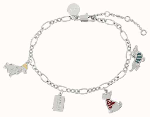 Radley Jewellery Fashion | Silver Plated Charm Bracelet RYJ3127S