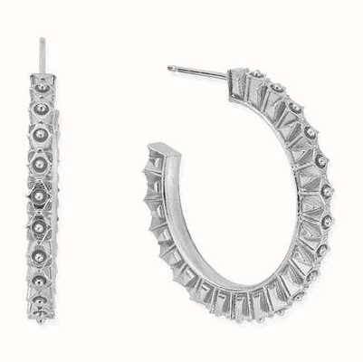 ChloBo The Stars Align MOONBEAM Hoop Earrings - 925 Sterling Silver SEH3192