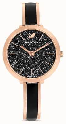 Swarovski Women's | Crystalline Delight | Black Dial | Rose Gold Watch 5580530