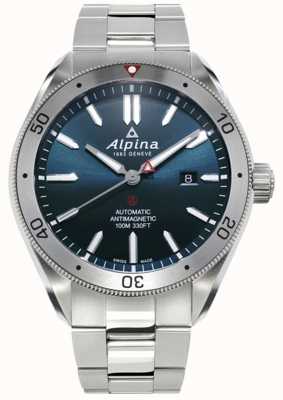 Alpina Alpiner 4 Automatic Blue Dial Watch | Stainless Steel Bracelet AL-525NS5AQ6B