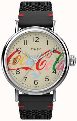 Timex Standard Cream Dial With Coke Theme TW2V26000