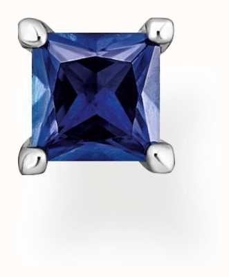 Thomas Sabo Sterling Silver Single Stud Earring Blue Crystal H2233-699-32