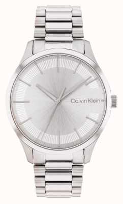 Calvin Klein Silver Sunray Dial | Stainless Steel Bracelet 25200041