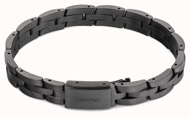 Calvin Klein Men's Black Tone Chain Style Bracelet 35000067