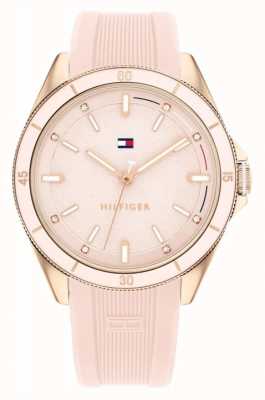 Tommy Hilfiger Women's Emma | Pink Dial | Pink Silicone Strap 1782479