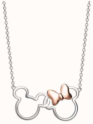 Disney Mickey and Minnie Intertwined Pendant N902594TL-18.PH