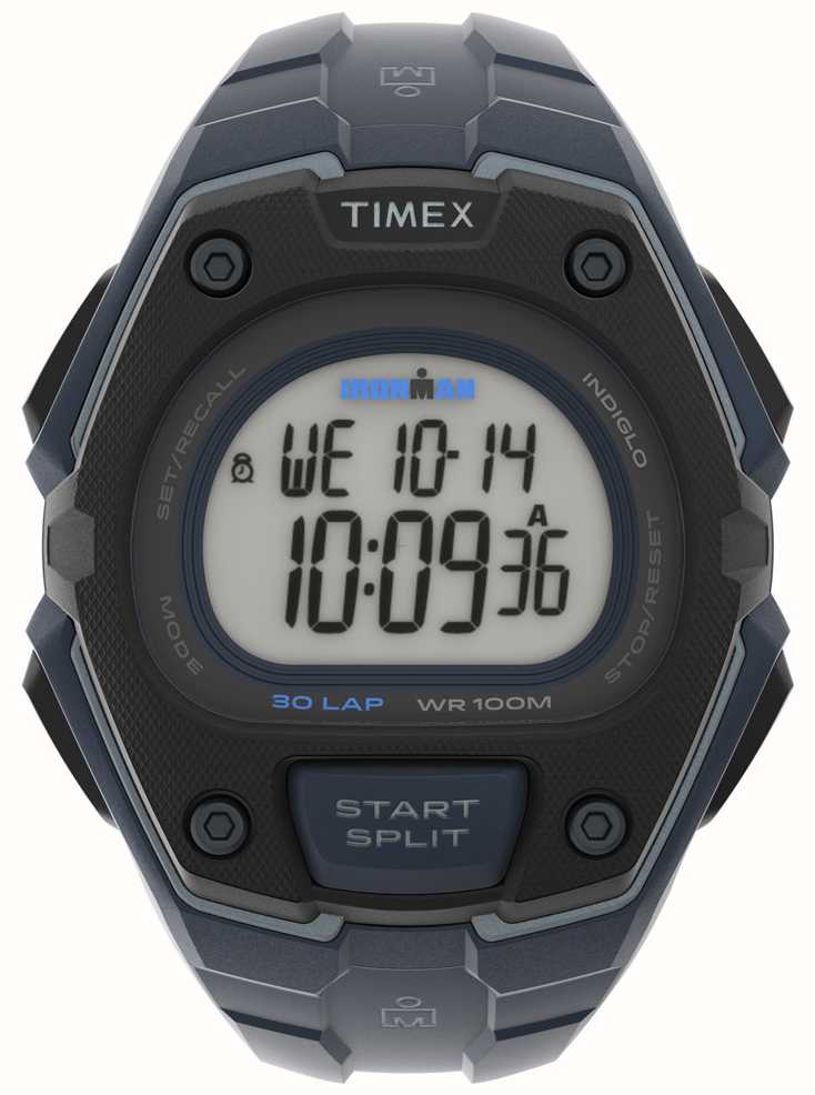 Timex Men's Digital Watch Black Plastic Strap TW5M48400 - First Class  Watches™ HKG