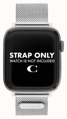 Coach Apple Watch Strap (42/44mm) Steel Mesh 14700063