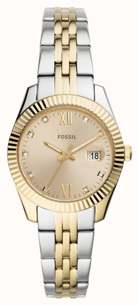 Fossil Scarlette Ladies Watch in Gold | Pascoes
