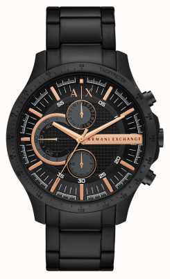 Armani Exchange Men's | Black Chronograph Dial | Black Stainless Steel Bracelet AX2429