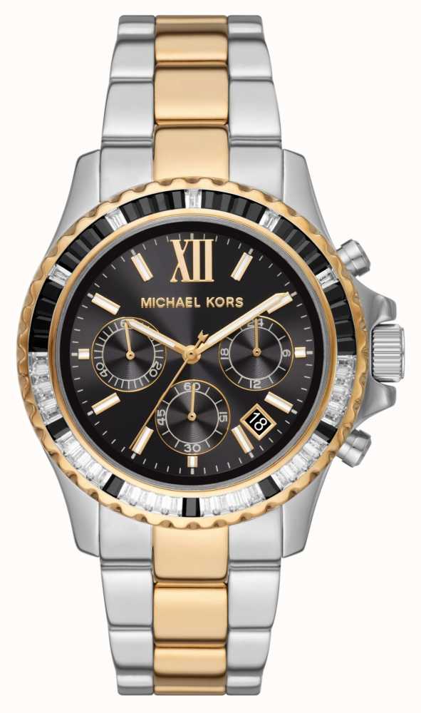 MK Michael Kors Black Catwalk Chronograph Watch MK5191  Lazada PH