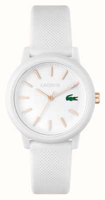 Lacoste White Dial | White Resin Strap Watch 2001211