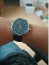 Customer picture of Kronaby 41mm SEKEL Blue Dial Black Leather Strap A1000-3758 S3758/1