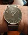 Customer picture of Junghans Milano Mega Solar Radio Controlled Mesh Strap / Leather Set 56/4628.44