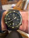 Customer picture of Elliot Brown | Men's | Holton Professional | Military | Black Rubber Strap | 101-001-R06