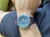 Customer picture of Squale 1521 Blue Blasted (42mm) Blue Dial / Black Silicone Strap 1521BLUEBL.NT-CINTRB20