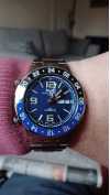 Customer picture of Ball Watch Company Roadmaster Marine GMT Ceramic Bezel Blue Dial DG3030B-S1CJ-BE